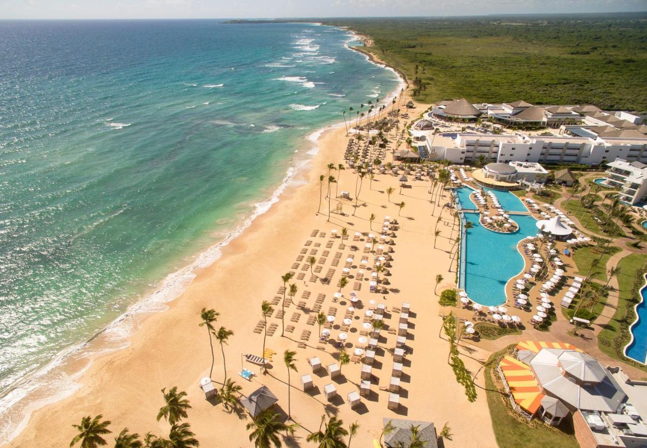 Nickelodeon Hotels & Resorts Punta Cana Kültér fotó Aerial view of Iberostar Grand Hotel Bávaro