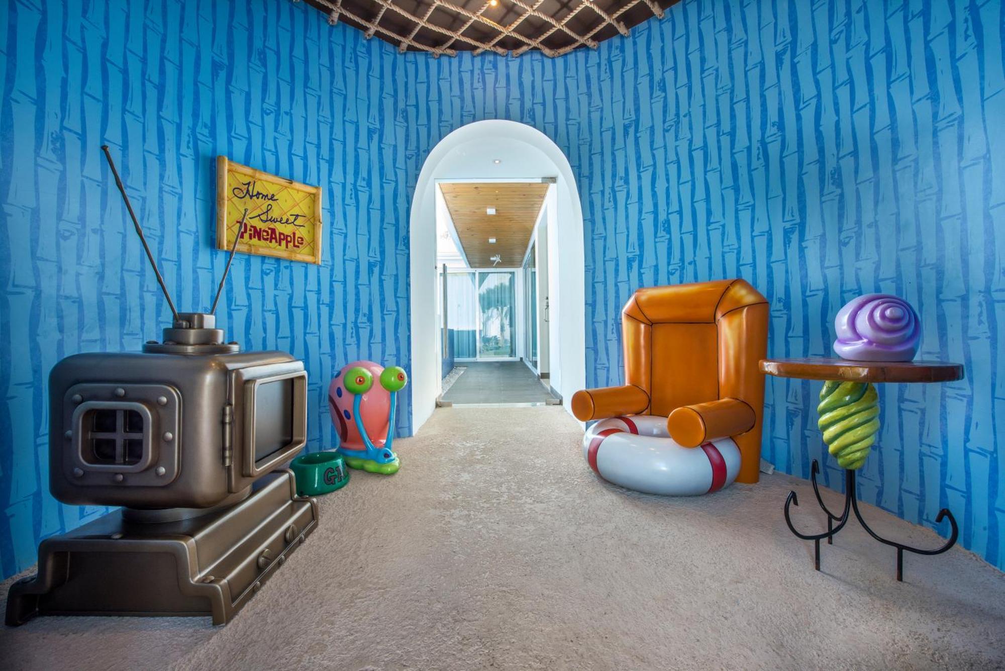 Nickelodeon Hotels & Resorts Punta Cana Kültér fotó The interior of the SpongeBob Suite